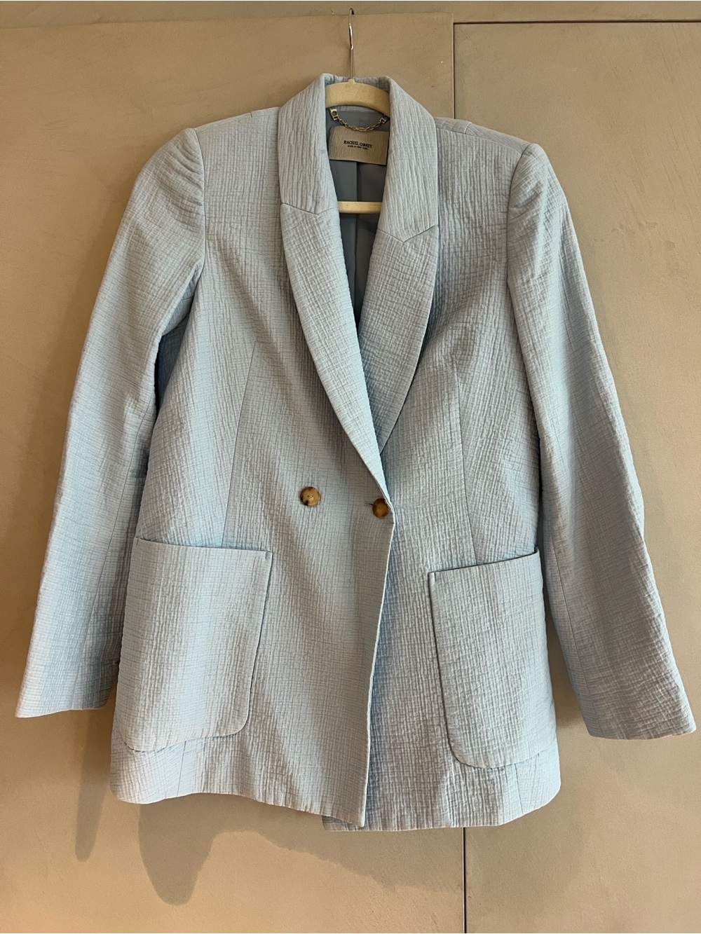 Rachel Comey Light Blue New Amboy Blazer